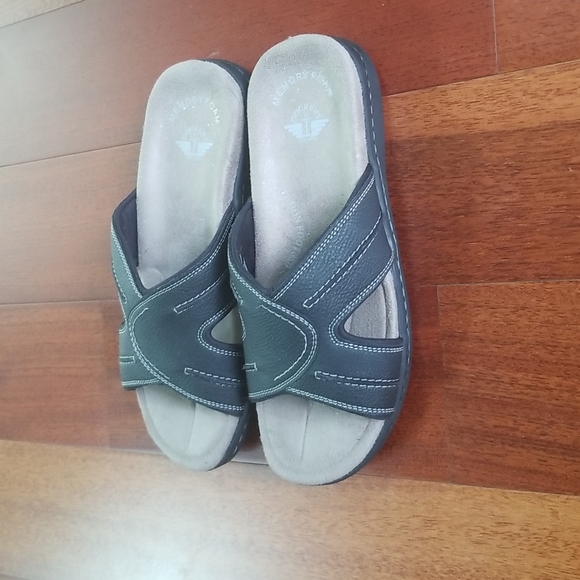 New Mens Dockers Memory Foam Slides - Picture 2 of 8